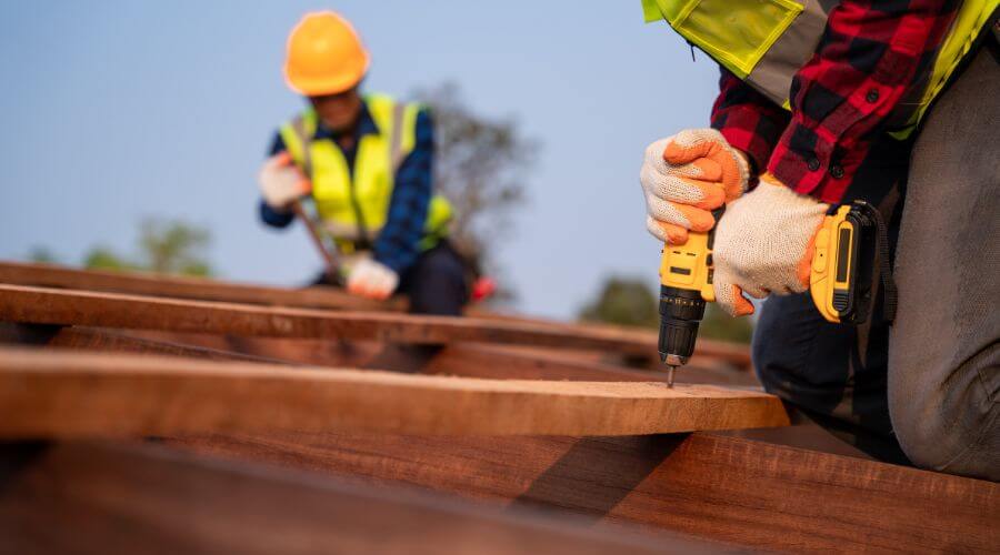 Professional residential roofers in Sherman, ME